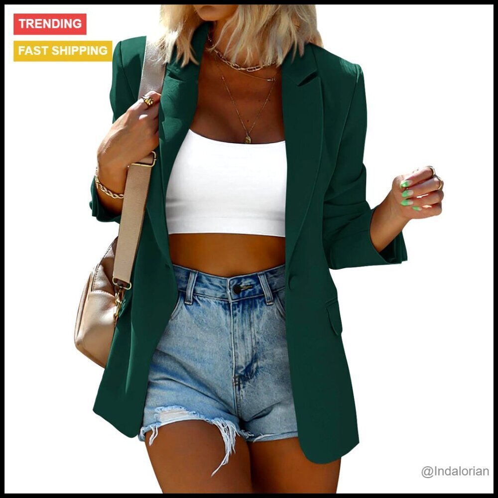Oversized Blazer Jacket Business Casual Elegant Minimal Chic Work Office Wear